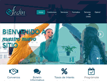 Tablet Screenshot of fedin.com.co